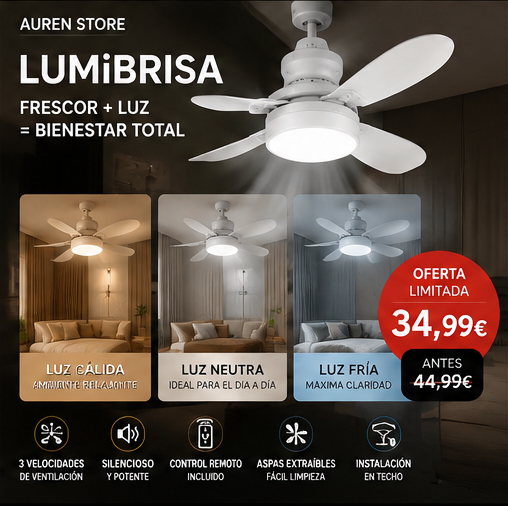Frescor y luz: tres tonos de luz cálida, neutra y fría