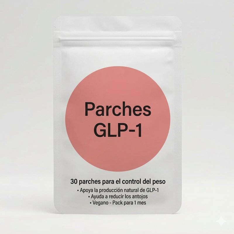 Parches GLP-1 para el control del apetito y el metabolismo.